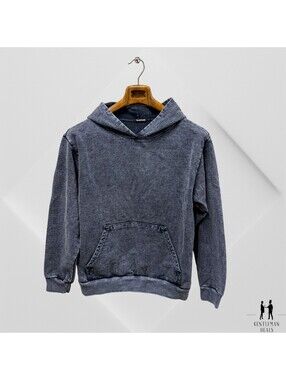 Talentless Heavyweight Sweatshirt Hoodie  Size Blue denim like M Medium